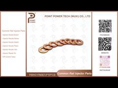 F00VC17503 인젝터 노즐 구리 와셔 F00V C17 503 크기 7.5*15*1.5 디젤 분무기 개스킷 (심용)
