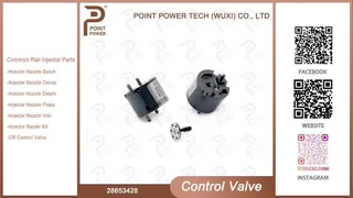 델파이 디젤 연료 인젝터 제어 밸브 28653428