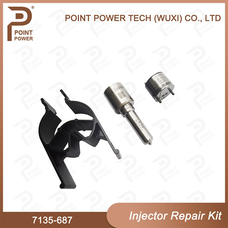 7135-687 델피 주사기 수리 키트 일반 철도 디젤 주사기 부품 노즐 밸브 키트