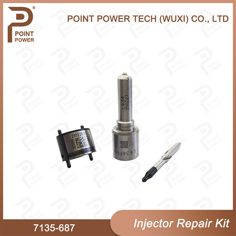 7135-687 델피 주사기 수리 키트 일반 철도 디젤 주사기 부품 노즐 밸브 키트