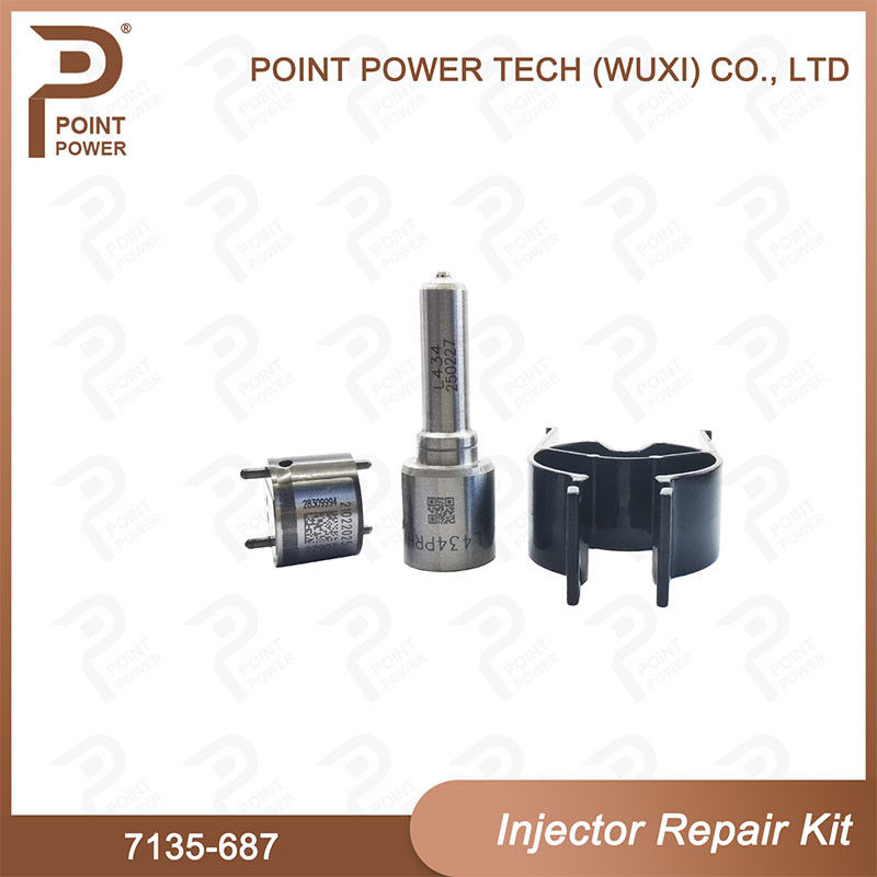 7135-687 델피 주사기 수리 키트 일반 철도 디젤 주사기 부품 노즐 밸브 키트