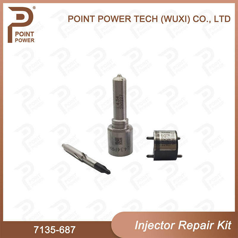 7135-687 델피 주사기 수리 키트 일반 철도 디젤 주사기 부품 노즐 밸브 키트