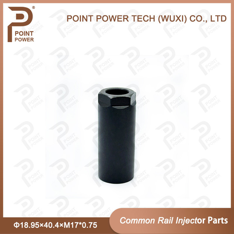 고속 스틸 주입기 노즐 견과기 캡 크기 Φ18.95 × 40.4 × M17 * 0.75