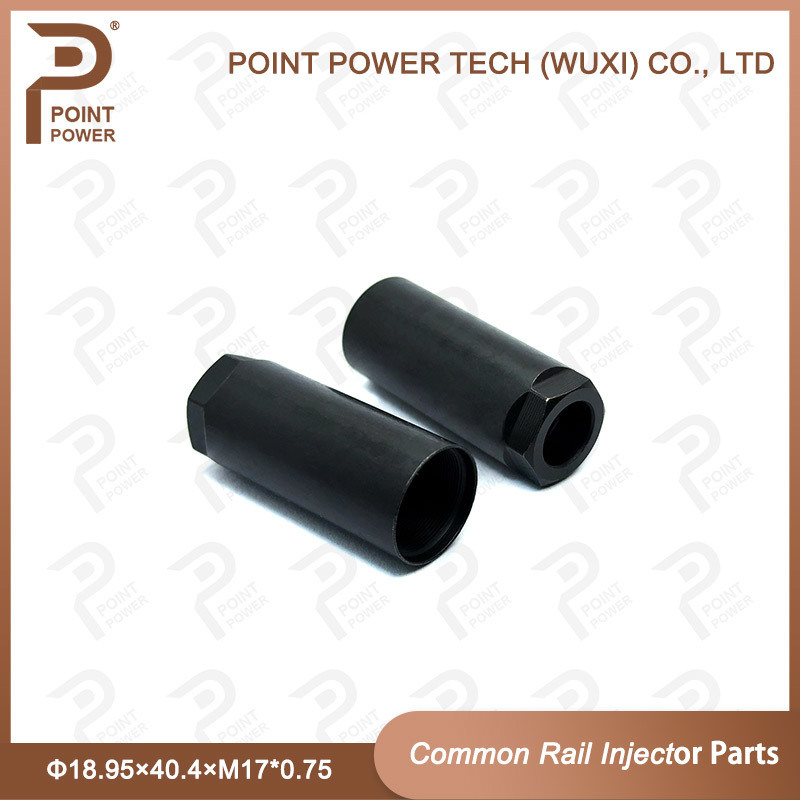 고속 스틸 주입기 노즐 견과기 캡 크기 Φ18.95 × 40.4 × M17 * 0.75