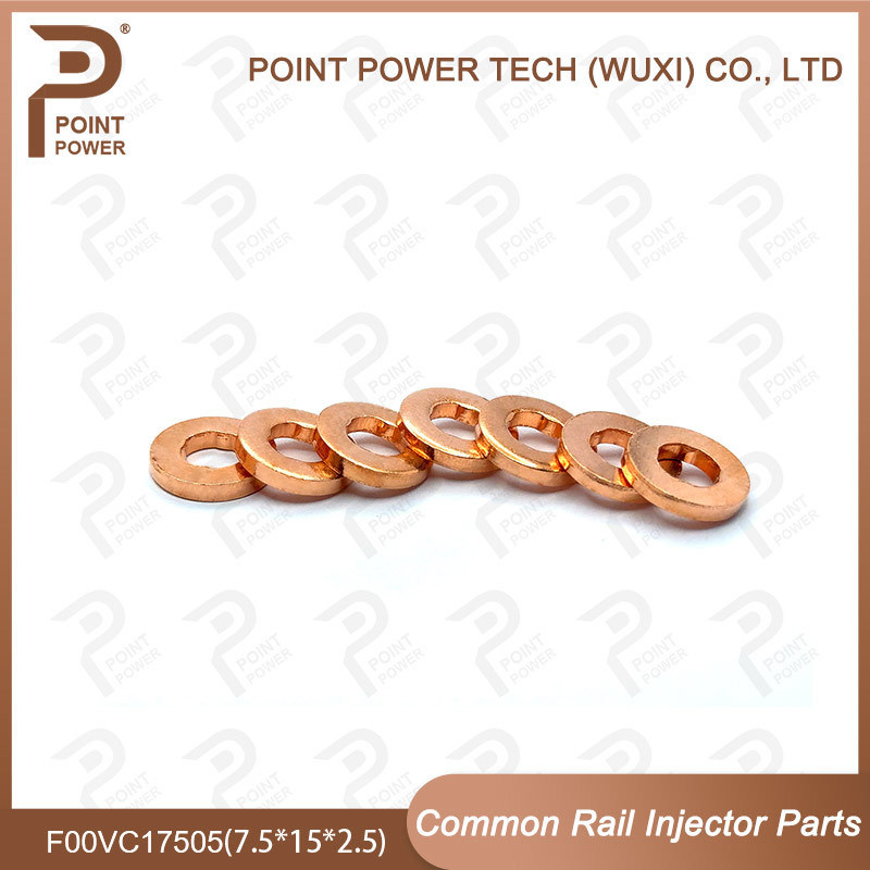 Fuel Injector Copper Washer F00VC17505 (7.5*15*2.5) Nozzle Shims F00V C17 505