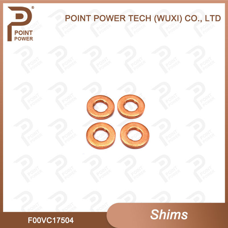 새로운 F00VC17504 인젝터 노즐 구리 와셔 F00V C17 504 크기 7.5*15*2mm 디젤 분무기 가스켓 시임용